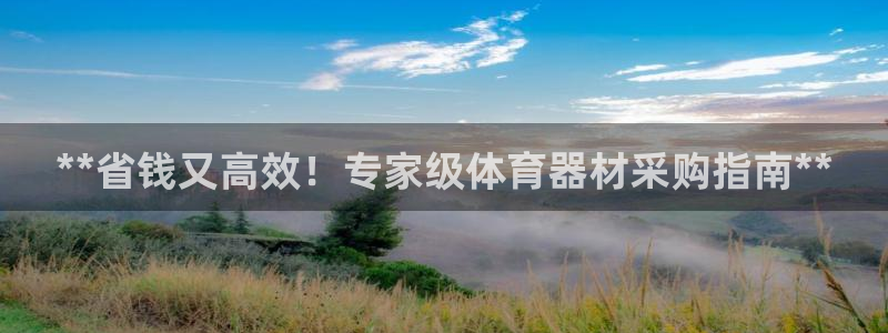 星奥娱乐怎么样：**省钱又高效！专家级体育器材采购指
