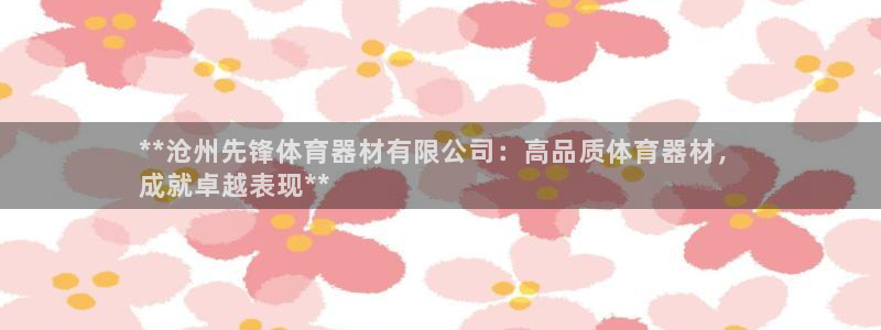 星娱乐包月是干嘛的：**沧州先锋体育器材有限公司：高