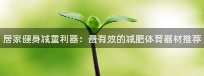 星欧娱乐最建议买的三个游戏：居家健身减重利器：最有效