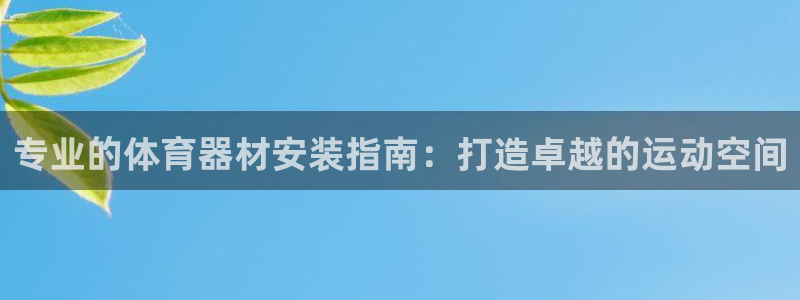星欧娱乐公司创始人背景故事是什么：专业的体育器材安装