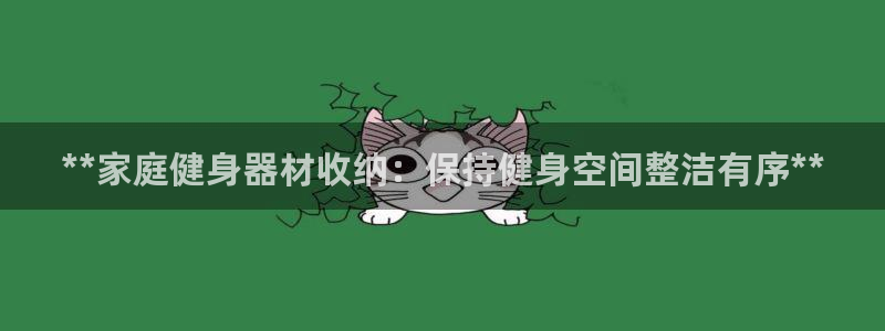 星欧娱乐扣款流程详解图：**家庭健身器材收纳：保持健